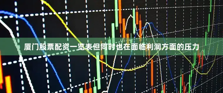 厦门股票配资一览表但同时也在面临利润方面的压力